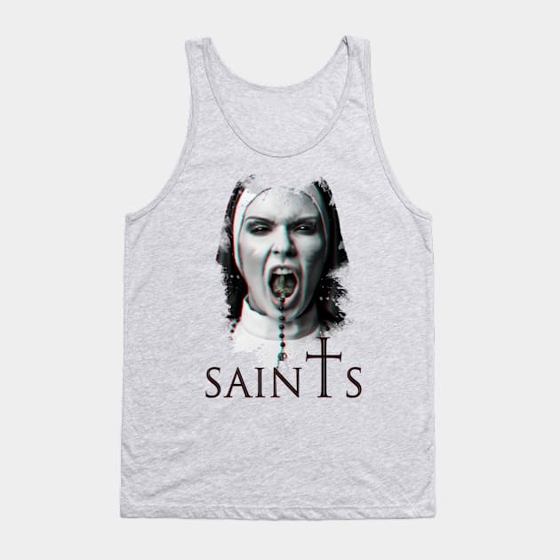 Saints Tank Top by AmurArt